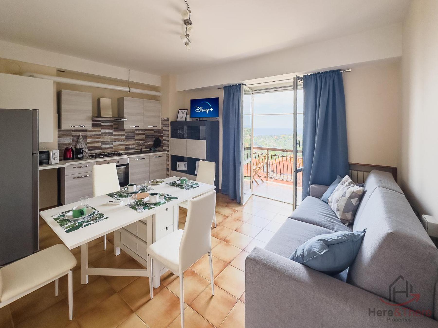 Garden & Sea View - Free Beach Access And Garage - Wifi Varazze Zewnętrze zdjęcie